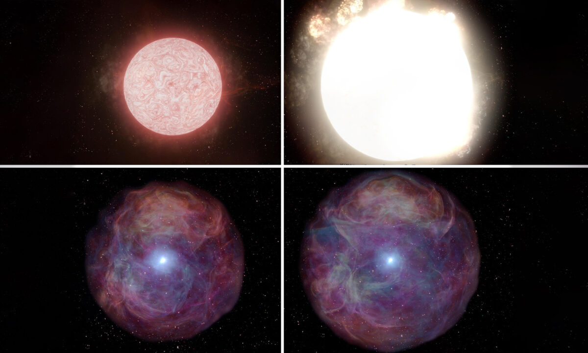 Vid O Des Astronomes Observent Pour La Premi Re Fois Lexplosion D