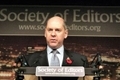 Jonathan Evans, directeur général des services secrets domestiques britanniques（Stringer: MARK WAUGH / 2007 AFP）  
