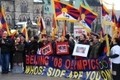 Des manifestants pour attirer l’attention d’Ottawa sur la situation de crise au Tibet. （攝影:  / 大紀元）  