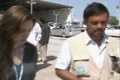 Angélina Jolie, a fait appel à un soutien international pour les personnes fuyant le conflit en Lybie. (NTD)（攝影:  / 大紀元）  