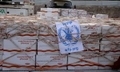 L'aide humanitaire attend d'être distribuée le 27 juillet 2011 à l'aéroport de Mogadiscio en Somalie.（Stringer: AFP / 2011 AFP）  