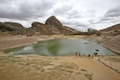 Le lac de barrage-réservoir de Ngomeni（攝影:  / 大紀元）  