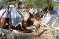 Un camp pour personnes déplacées à Mogadiscio, Somalie（攝影:  / 大紀元）  