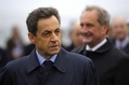 Le président français Nicolas Sarkozy à la base d'aéronautique navale de Lanvéoc-Poulmic, en France, le 3 Janvier. Dans son discours Nicolas Sarkozy a appelé le président syrien Bachar al-Assad à démissionner. (Philippe Wojazer / AFP / Getty Images)（攝影:  / 大紀元）  