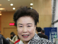 Kim Bong Im, directrice de la Compagnie d’Opéra de Séoul, venue voir Shen Yun Performing Arts à Anyang.（攝影:  / 大紀元）  