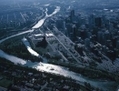 Vue aérienne de la ville de Calgary, en Alberta（攝影:  / 大紀元）  