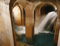 Le réservoir d’eau souterrain de Montsouris, le 6 Septembre 2012 à Paris. Le réservoir de 202.000 m<sup>3</sup>, construit en 1873 par l’ingénieur français Eugène Belgrand, est l’un des cinq réservoirs d’eau de Paris. Il fournit 20% de la population de Paris. Le réservoir de Montsouris recueille et stocke l’eau des différentes rivières et aqueducs dans régions orientales et méridionales autour de Paris. (Patrick Kovarik/AFP/GettyImages)

