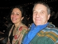 Frin Ahmidzadeh et David Plimmer à la première de Shen Yun Performing Arts au Barbican. (Jingwen Bailey/Epoch Times)
