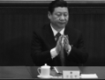 Pékin le 14 mars 2011: Xi jinping à la clôture du congrès national du peuple au Grand palais du peuple. Une faute d’orthographe dans le  nom du chef du Parti Xi Jinping dans un journal  du Fujian a entraîné de graves conséquences pour les deux rédacteurs identifiés comme responsables. (Feng Li/Getty Images)