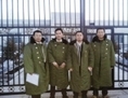 Avocats défenseurs des droits de l’homme: (de gauche à droite) Jiang Tianyong, Tang Jitian, Wang Cheng et Zhang Junjie avant leurs arrestations. (Avec l’autorisation des sujets)