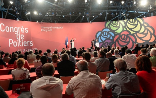 Le dernier congrès socialiste à Poitiers a-t-il montré une unité de façade ? (Mehdi Fedouach/AFP/Getty Images)