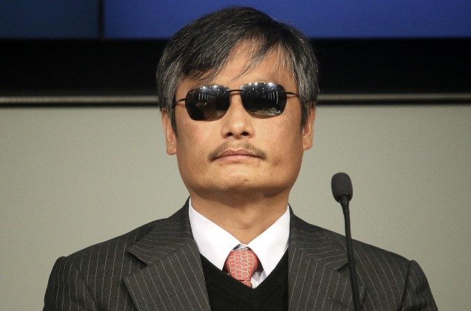 Chen Guangcheng, célèbre militant chinois pour les droits de la personne (Gary Feuerberg/Epoch Times)