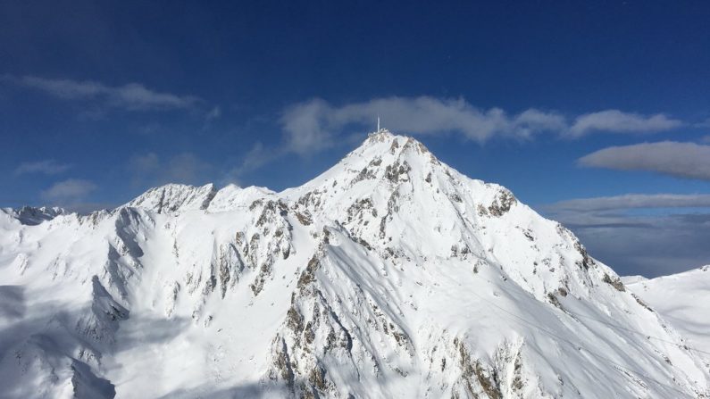 Le Pic du Midi. Photo prise le 5 janvier par Guillaume Séchet et postée sur Twitter.