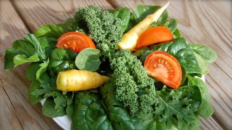 Il existe plusieurs formes naturelles de vitamine K, la K1 et la K2. La vitamine K1 se trouve dans les produits végétaux. Les meilleures sources sont les légumes verts, car la vitamine K1 est nécessaire à la photosynthèse, d’où sa présence en grande quantité dans les végétaux verts. (Pixabay.com)