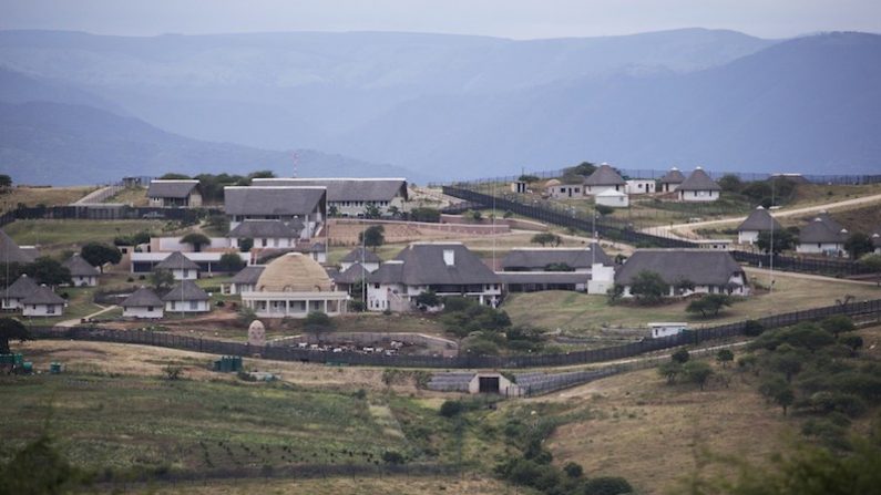La résidence de Jacob Zuma à Nkandla. (AFP/Getty Images/MARCO LONGARI)
