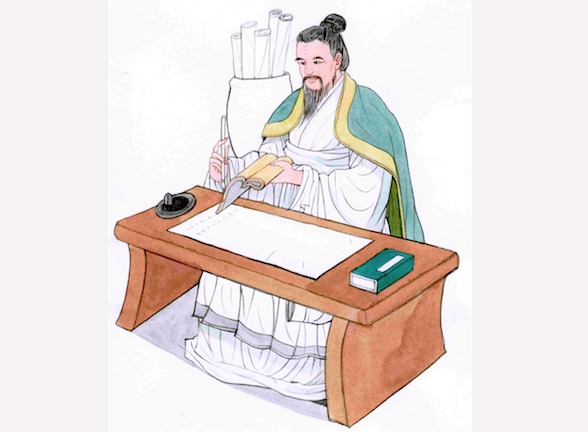 Sima Qian, auteur du premier livre retraçant l'histoire de la Chine, pensait qu'un historien se doit d'être indépendant et fournir une vision complète et objective des événements historiques. (Blue Hsaio/Epoch Times) 