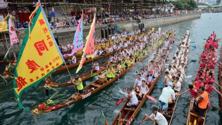 Le Festival des bateaux-dragons,  端午節 !