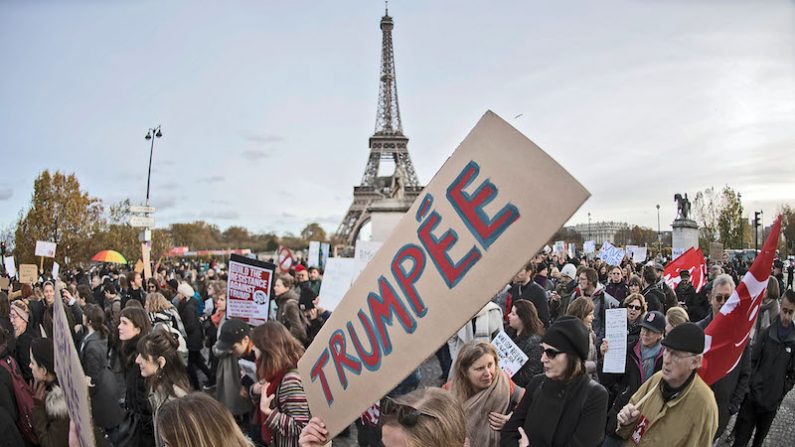 La France sera-t-elle également « trumpée » ? (MARTIN BUREAU/AFP/Getty Images)