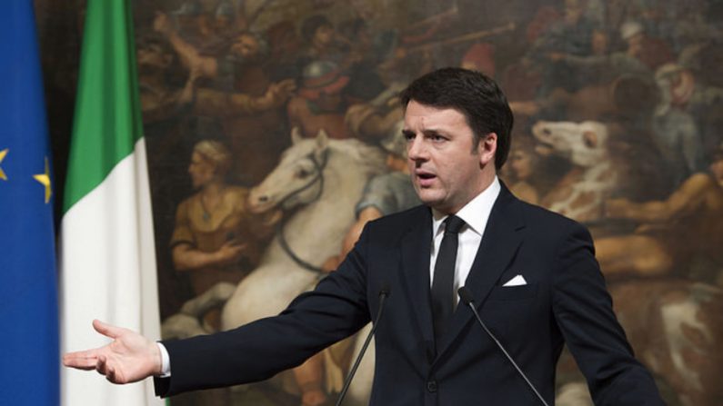 Matteo Renzi, l'homme à abattre pour une opposition hétéroclite. Palazzo Chigi/Flickr, CC BY-NC-SA