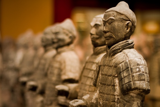 L'armée de terre cuite du tombeau de l'empereur Qin, (Jeff Krause/Flickr)