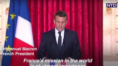 Macron affirme que le monde a besoin de la France plus que jamais