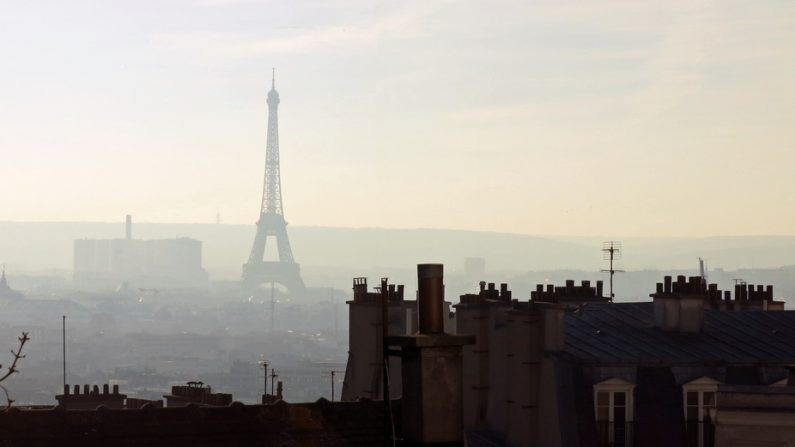 Episode de pollution à Paris fin 2016.
Tangopaso/Wikipedia