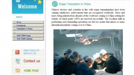 Un site web du tourisme de transplantation disparaît d’Internet