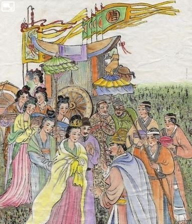 Princesse Wen Cheng, la princesse de la Chine des Tang la plus adorée au Tibet. (Jane Ku) 