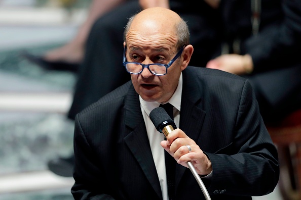 Le ministre français des Affaires étrangères, Jean-Yves Le Drian. (THOMAS SAMSON / AFP / Getty Images)