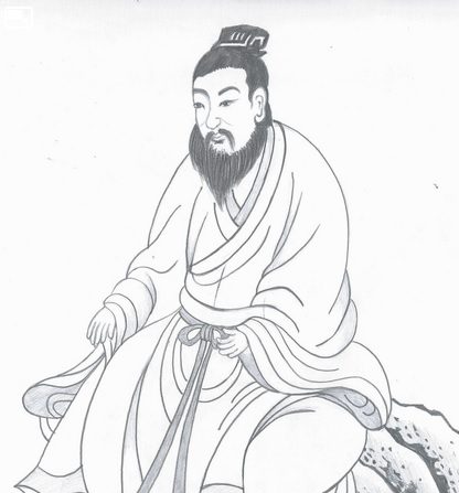 Du Ruhui, l’un des deux chanceliers les plus célèbres de la dynastie Tang. (Yeuan Fang/Epoch Times)
