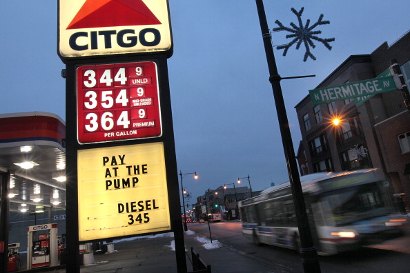 Environ 5.600 stations d'essence aux États-Unis portent l'enseigne Citgo mais fonctionnent sous un régime de franchise.
(Scott Olson/Getty Images)