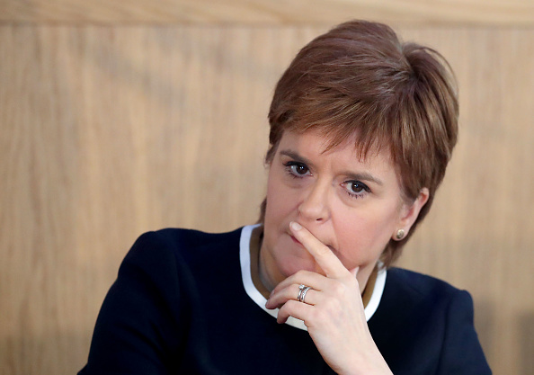 Nicola Sturgeon, Première ministre écossaise. 
(JANE BARLOW / AFP / Getty Images)