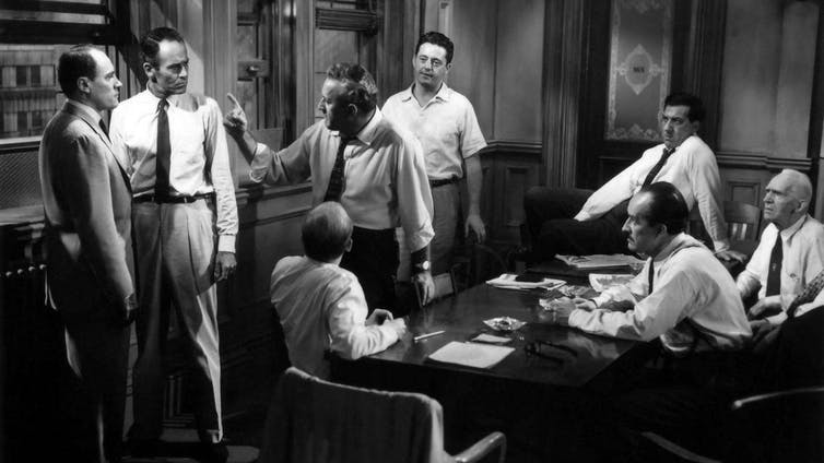 Le film de Sydney Lumet, "Douze hommes en colère".