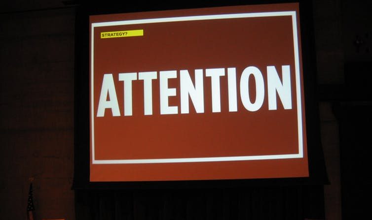 Stratégie : capter l'attention… (Gordonr/VisualHunt, CC BY-NC-ND)