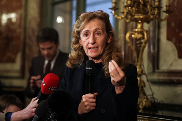 "Bien entendu s'il y avait une question de peine de mort, l'État français interviendrait", a déclaré la ministre de la Justice Mme Belloubet. (THOMAS SAMSON/AFP/Getty Images)