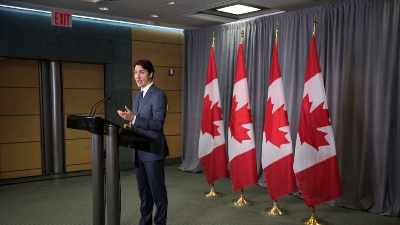 Justin Trudeau premier ministre canadien le mercredi 6 juin à Ottawa. Photo par Drew Angerer / Getty Images.