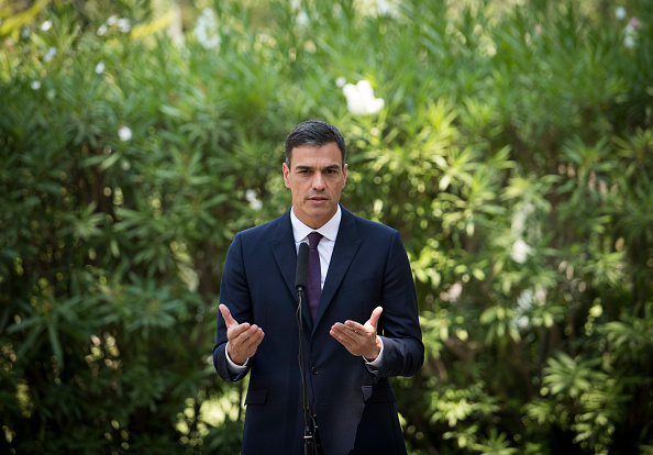 Le président du gouvernement espagnol, Pedro Sánchez, a déclaré : « L'importance qu'accorde le gouvernement espagnol à ce projet est totale ». (Photo : JAIME REINA/AFP/Getty Images)