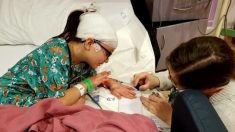 Une fillette de 9 ans hospitalisée pour des convulsions demande à l’infirmière de peindre ses ongles, son souhait a été exaucé instantanément