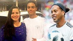 À 13 ans, le fils de la légende du football Ronaldinho a déjà signé avec un club