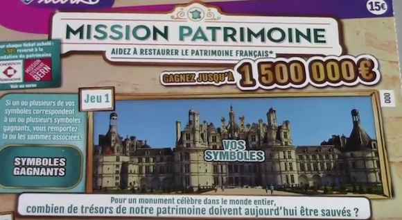 Un buraliste  de Valence-sur -Baise dans le Gers, refuse de vendre les les tickets du jeu de grattage "Mission patrimoine".(Capture d’écran MR le Super Gratteur et Pokémon YouTube)