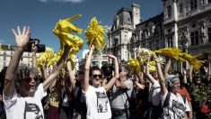 Des milliers de personnes rassemblées à Paris pour le climat