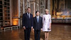 Macron accueille le futur empereur du Japon à Versailles