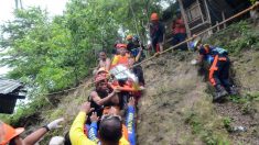 Philippines: 6 morts et plus de 60 disparus dans un glissement de terrain alors que le bilan du typhon s’alourdit