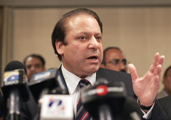 L'ancien Premier ministre pakistanais Nawaz Sharif avait été condamné le tribunal suspend une décision qui était basée sur une revanche. Photo : SHAUN CURRY / AFP / Getty Images.