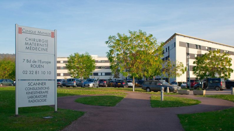 L'agression a eu lieu à quelques mètres de la clinique Mathilde à Rouen. Crédit : Frédéric Bisson - Flickr.