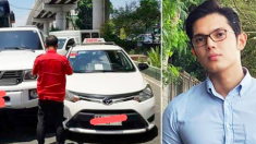 Un jeune homme pardonne le chauffeur de taxi qui a essayé de le blâmer après s’être écrasé sur son véhicule