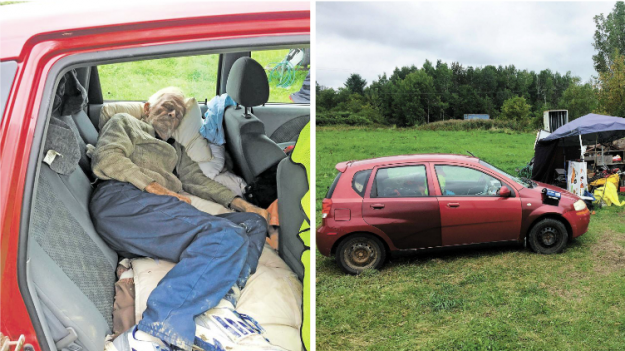Canada : à 80 ans, il perd sa maison et dort dans sa voiture pendant tout l’été – puis de bons samaritains interviennent