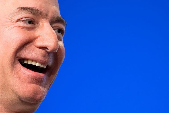 Jeff Bezos le patron d'Amazon. (Photo : JIM WATSON/AFP/Getty Images)