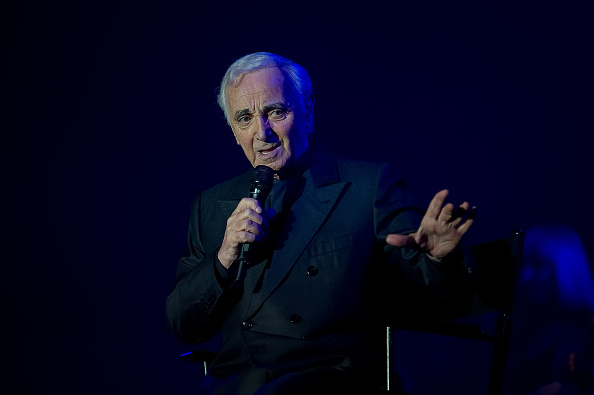 Charles Aznavour s'est éteint à 94 ans.      (Photo credit should read GUILLAUME SOUVANT/AFP/Getty Images)