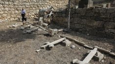 Israël: le cimetière d’un monastère chrétien vandalisé